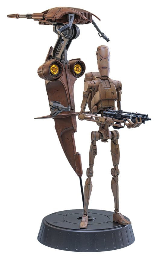 Star Wars: The Phantom Menace Movie Masterpiece Action Figure Set 1/6 Battle Droid & STAP 32 cm 4895228625649