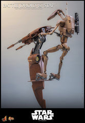 Star Wars: The Phantom Menace Movie Masterpiece Action Figure Set 1/6 Battle Droid & STAP 32 cm 4895228625649