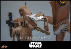 Star Wars: The Phantom Menace Movie Masterpiece Action Figure Set 1/6 Battle Droid & STAP 32 cm 4895228625649