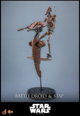 Star Wars: The Phantom Menace Movie Masterpiece Action Figure Set 1/6 Battle Droid & STAP 32 cm 4895228625649