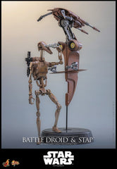 Star Wars: The Phantom Menace Movie Masterpiece Action Figure Set 1/6 Battle Droid & STAP 32 cm 4895228625649