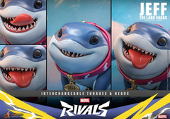 Marvel Rivals Videogame Masterpiece Series Action Figure Jeff the Land Shark 11 cm 4895228625687