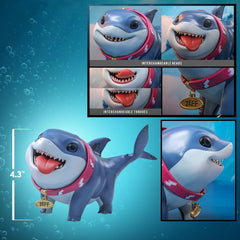 Marvel Rivals Videogame Masterpiece Series Action Figure Jeff the Land Shark 11 cm 4895228625687