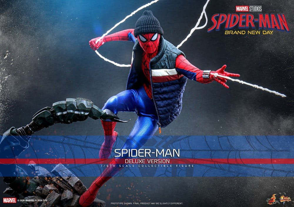 Marvel Spider-Man: Brand New Day Action Figure 1/6 Spider-Man (Deluxe Version) 29 cm 4895228625915