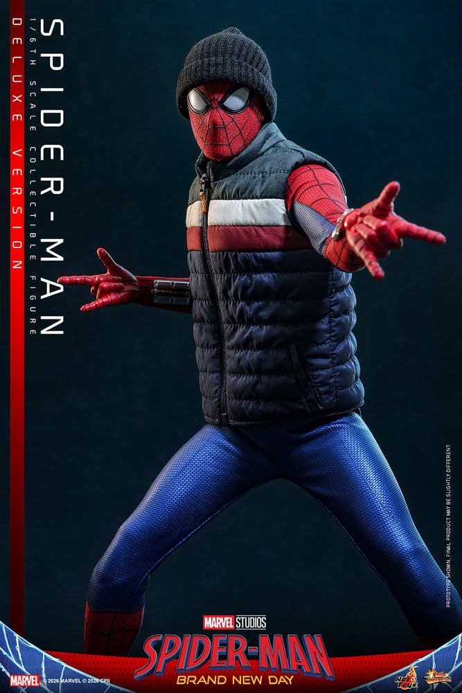 Marvel Spider-Man: Brand New Day Action Figure 1/6 Spider-Man (Deluxe Version) 29 cm 4895228625915