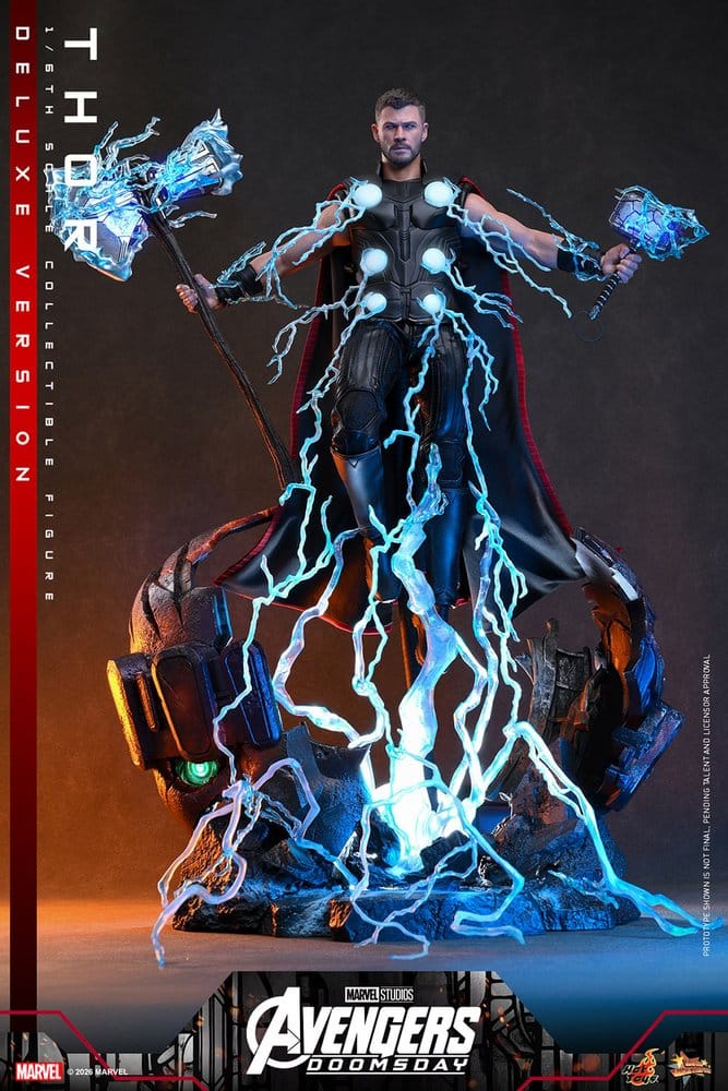 Avengers: Doomsday Movie Masterpiece Action Figure 1/6 Thor (Deluxe Version) 32 cm 4895228626608