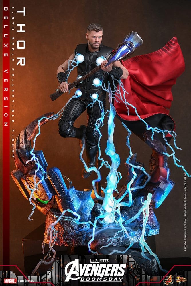 Avengers: Doomsday Movie Masterpiece Action Figure 1/6 Thor (Deluxe Version) 32 cm 4895228626608