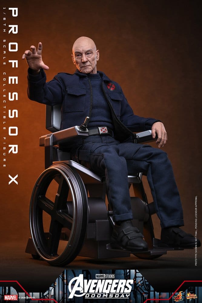 Marvel X-Men Action Figure 1/6 Professor X 25 cm 4895228626585