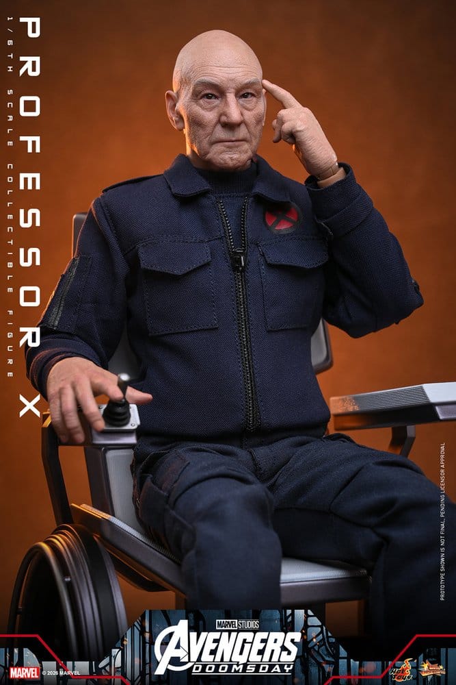 Marvel X-Men Action Figure 1/6 Professor X 25 cm 4895228626585