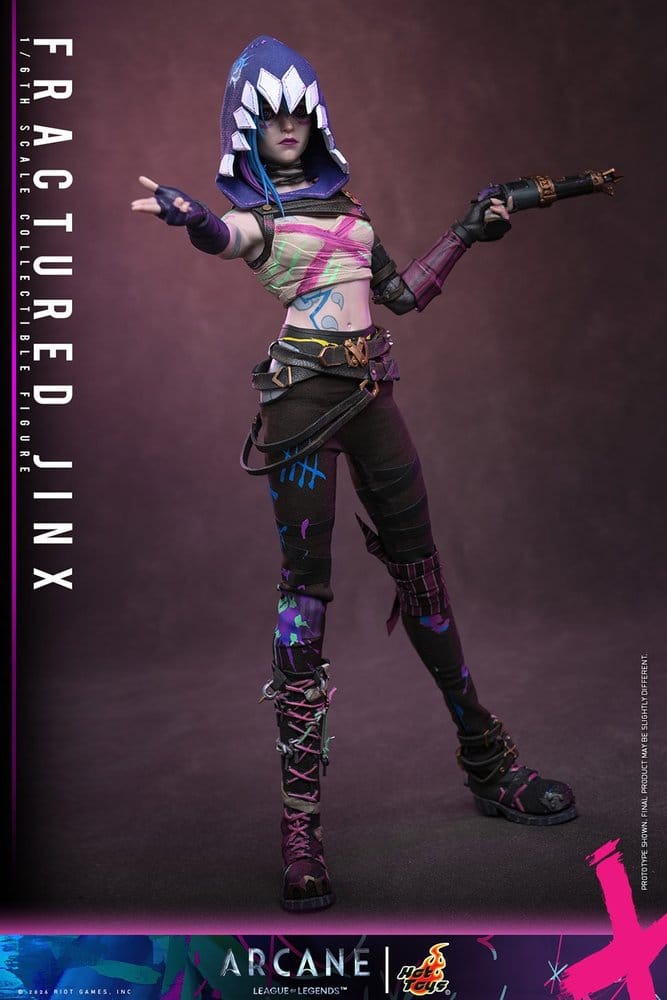 Arcane Action Figure 1/6 Fractured Jinx 28 cm 4895228624451
