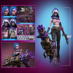 Arcane Action Figure 1/6 Fractured Jinx 28 cm 4895228624451