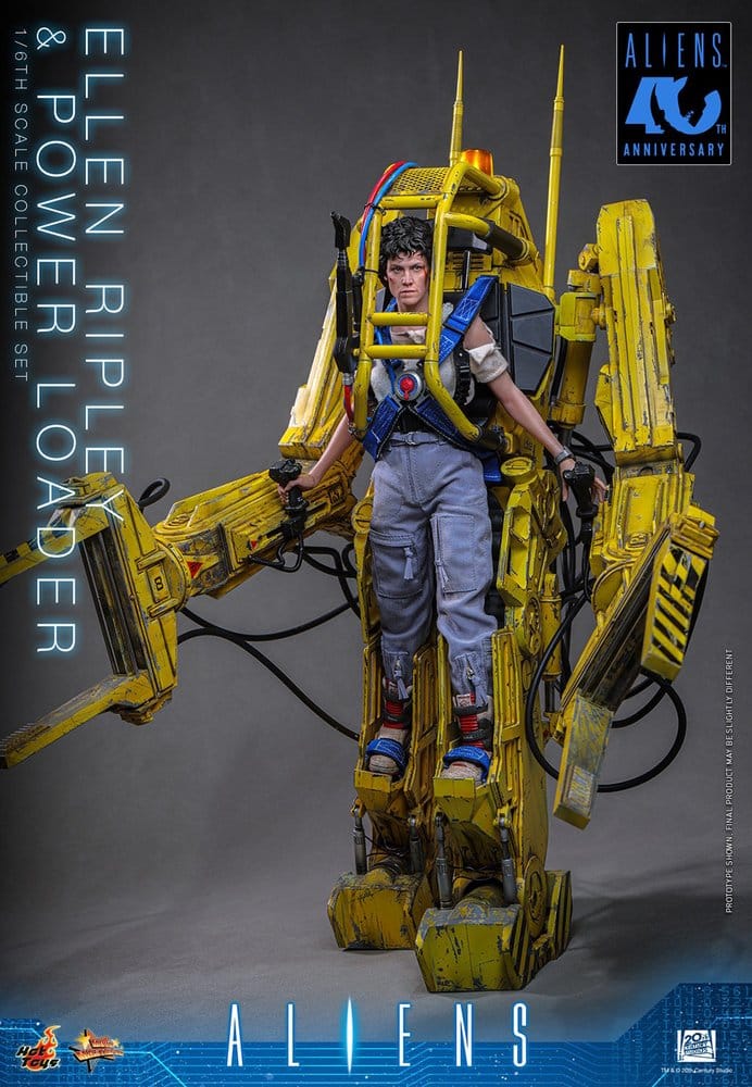 Aliens Movie Masterpiece Figure Set 1/6 Ellen Ripley and Power Loader 52 cm 4895228627148