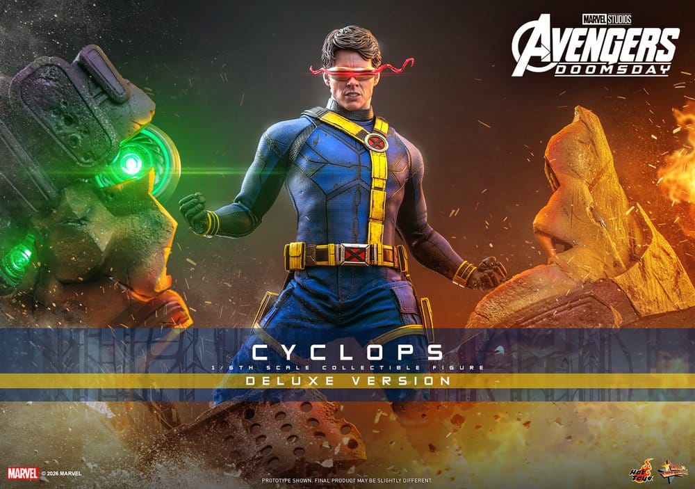 Avengers: Doomsday Movie Masterpiece Action Figure 1/6 Cyclops (Deluxe Version) 30 cm 4895228626370