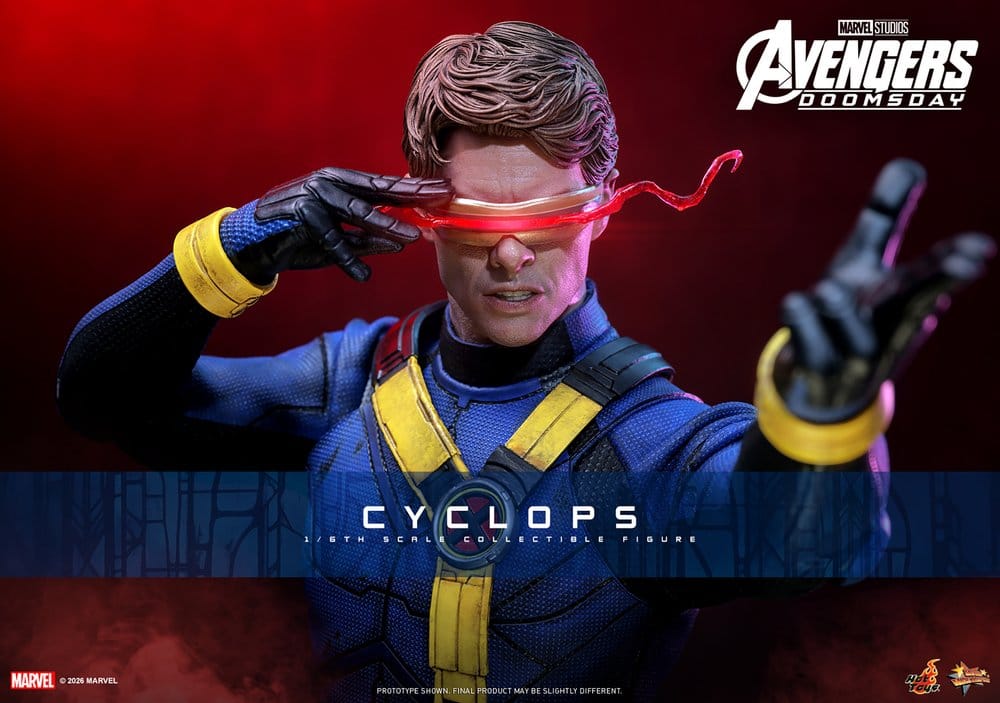 Avengers: Doomsday Movie Masterpiece Action Figure 1/6 Cyclops 30 cm 4895228626356