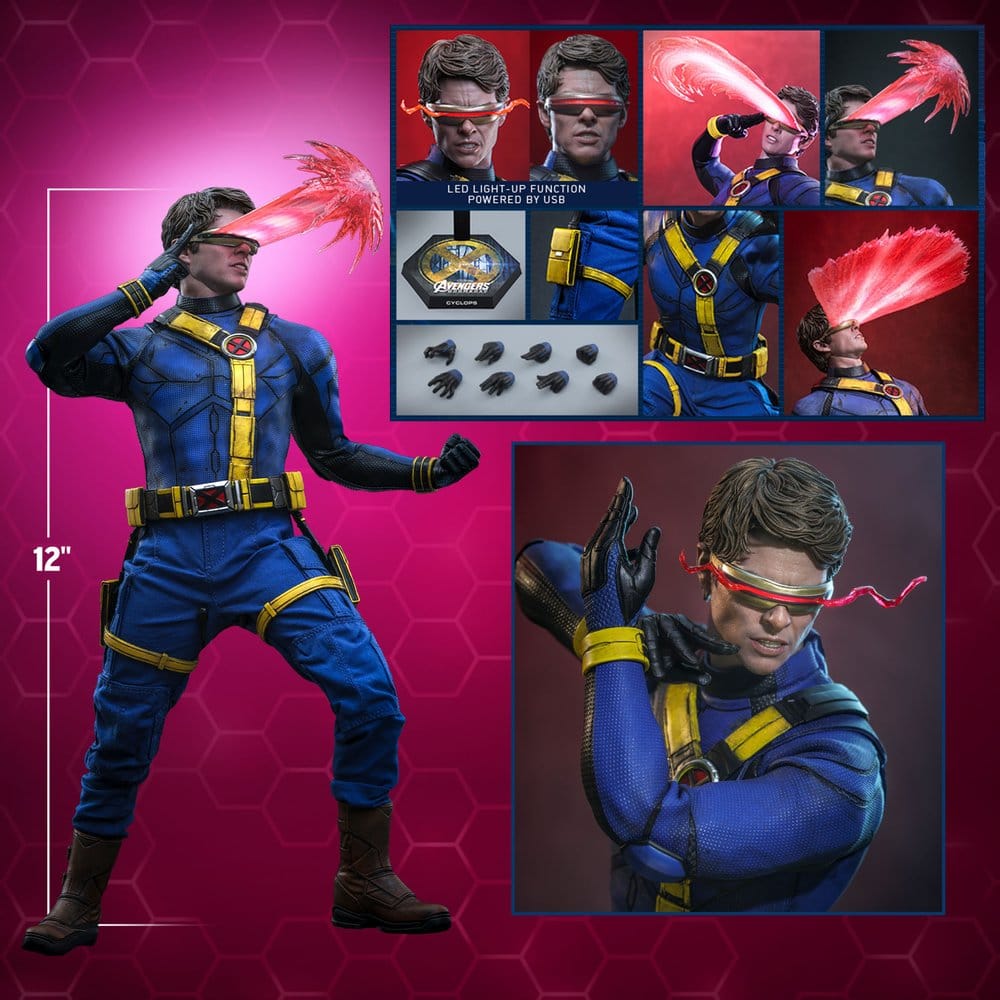 Avengers: Doomsday Movie Masterpiece Action Figure 1/6 Cyclops 30 cm 4895228626356