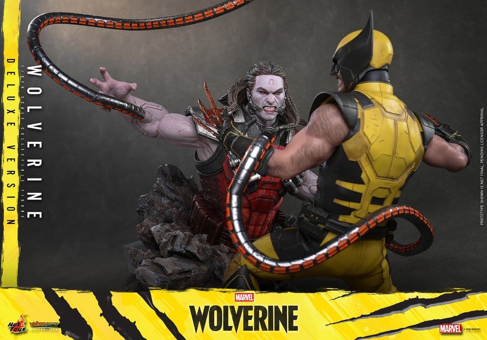 Marvel Video Game Masterpiece Action Figure 1/6 Wolverine (Deluxe Version) 29 cm 4895228627179