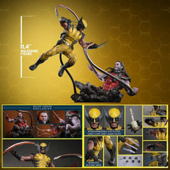 Marvel Video Game Masterpiece Action Figure 1/6 Wolverine (Deluxe Version) 29 cm 4895228627179