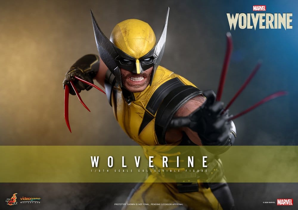 Marvel Video Game Masterpiece Action Figure 1/6 Wolverine 29 cm 4895228627162