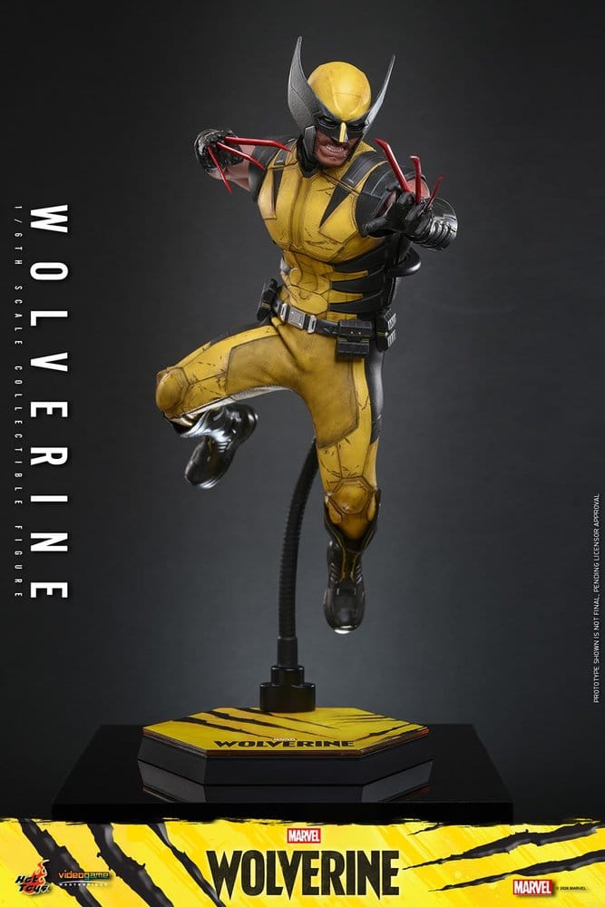 Marvel Video Game Masterpiece Action Figure 1/6 Wolverine 29 cm 4895228627162