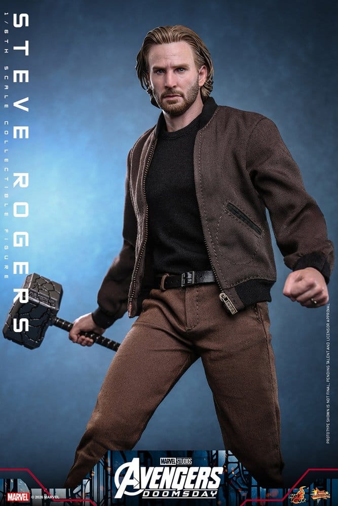 Marvel Avengers: Doomsday Movie Masterpiece Action Figure 1/6 Steve Rogers 31 cm 4895228627292