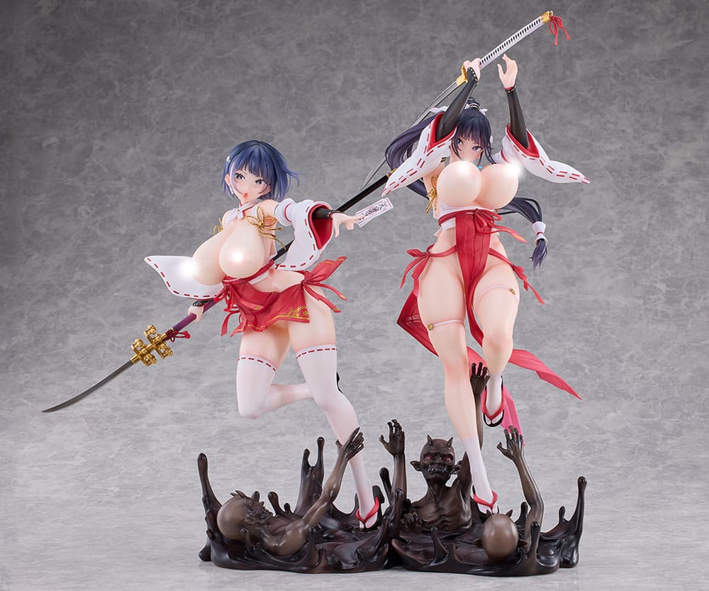 Original Character Statues 2-Pack 1/6 Sakuya Todo & Iori Todo 4595316892310