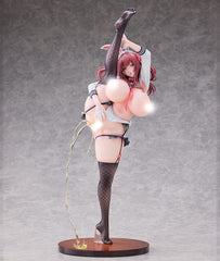 Original Character Statue 1/6 Lewd Girl I-shaped Balance - Akari Isshiki Tapestry Set Edition 36 cm     4595316892389