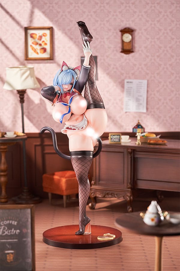 Original Character Statue 1/6 Lewd Girl Y-shaped Balance - Aoi Futatsuki Tapestry Set Edition 38 cm     4595316892457