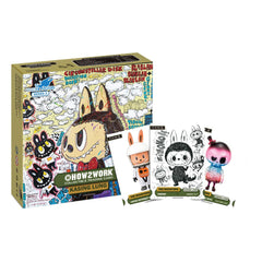 How2work Labubu Collectible Chrome Trading Cards The Monsters Series 3 (10) 4711460101638