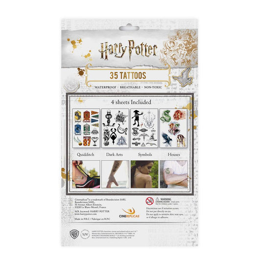 Harry Potter Temporary Tattoos Set 4895205601659
