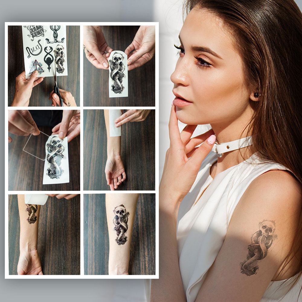 Harry Potter Temporary Tattoos Set 4895205601659