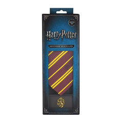 Harry Potter Tie & Metal Pin Deluxe Box Gryffindor 4895205600638