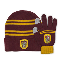 Harry Potter Beanie & Gloves Set for Kids Gryffindor 4895205601178