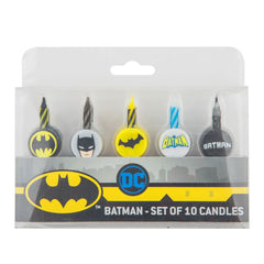 DC Comics Birthday Candle 10-Pack Batman 4895205603882