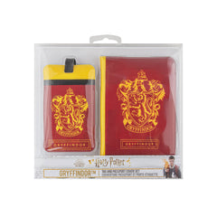 Harry Potter Passport Case & Luggage Tag Set Gryffindor 4895205604254