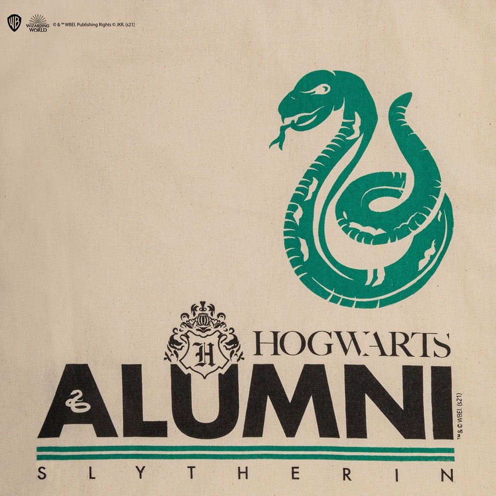 Harry Potter Tote Bag Alumni Slytherin 4895205604452