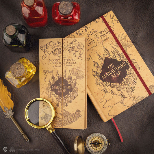 Harry Potter Notebook A5 Marauder's Map - Amuzzi