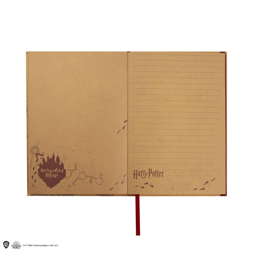 Harry Potter Notebook A5 Marauder's Map - Amuzzi