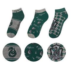 Harry Potter Ankle Socks 3-Pack Slytherin 4895205606630