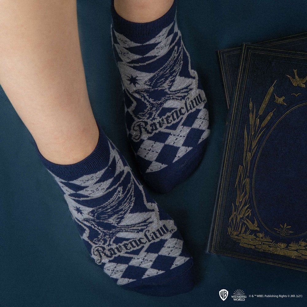 Harry Potter Ankle Socks 3-Pack Ravenclaw 4895205606647