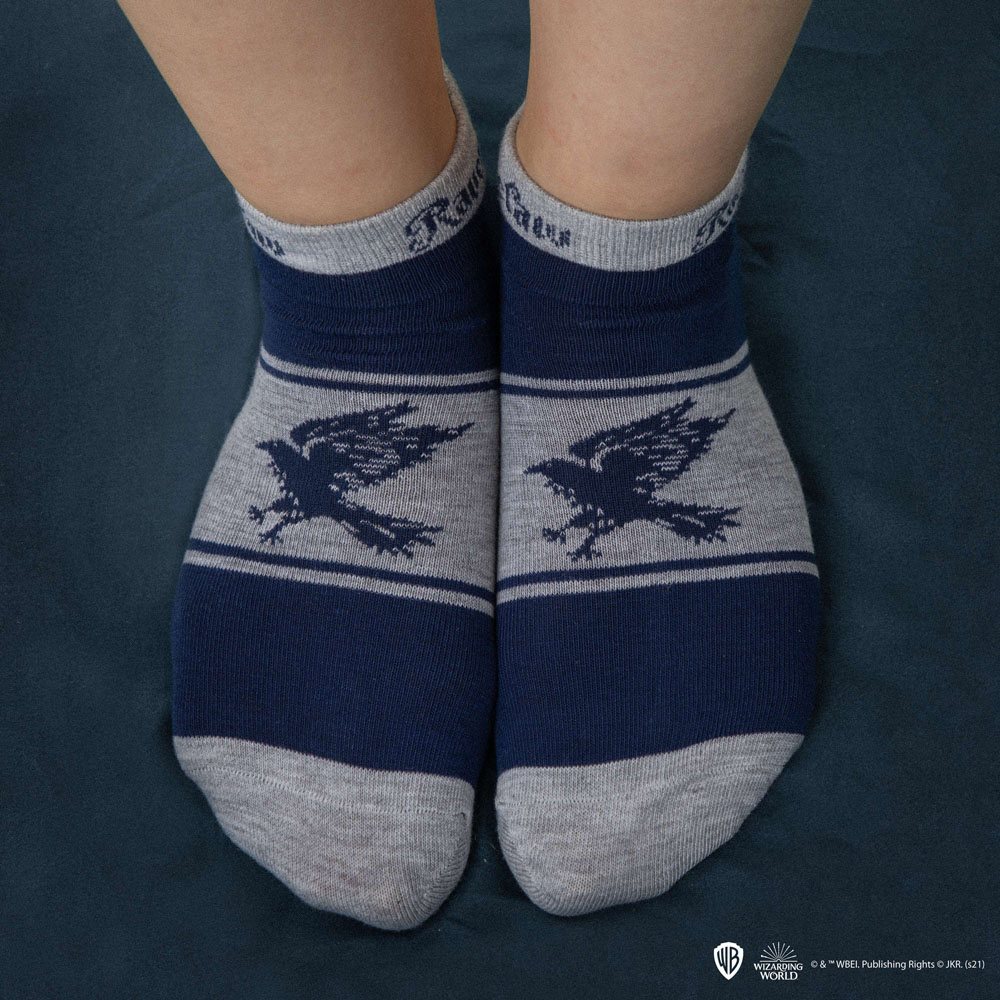 Harry Potter Ankle Socks 3-Pack Ravenclaw 4895205606647