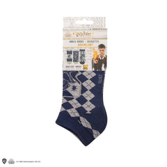 Harry Potter Ankle Socks 3-Pack Ravenclaw 4895205606647