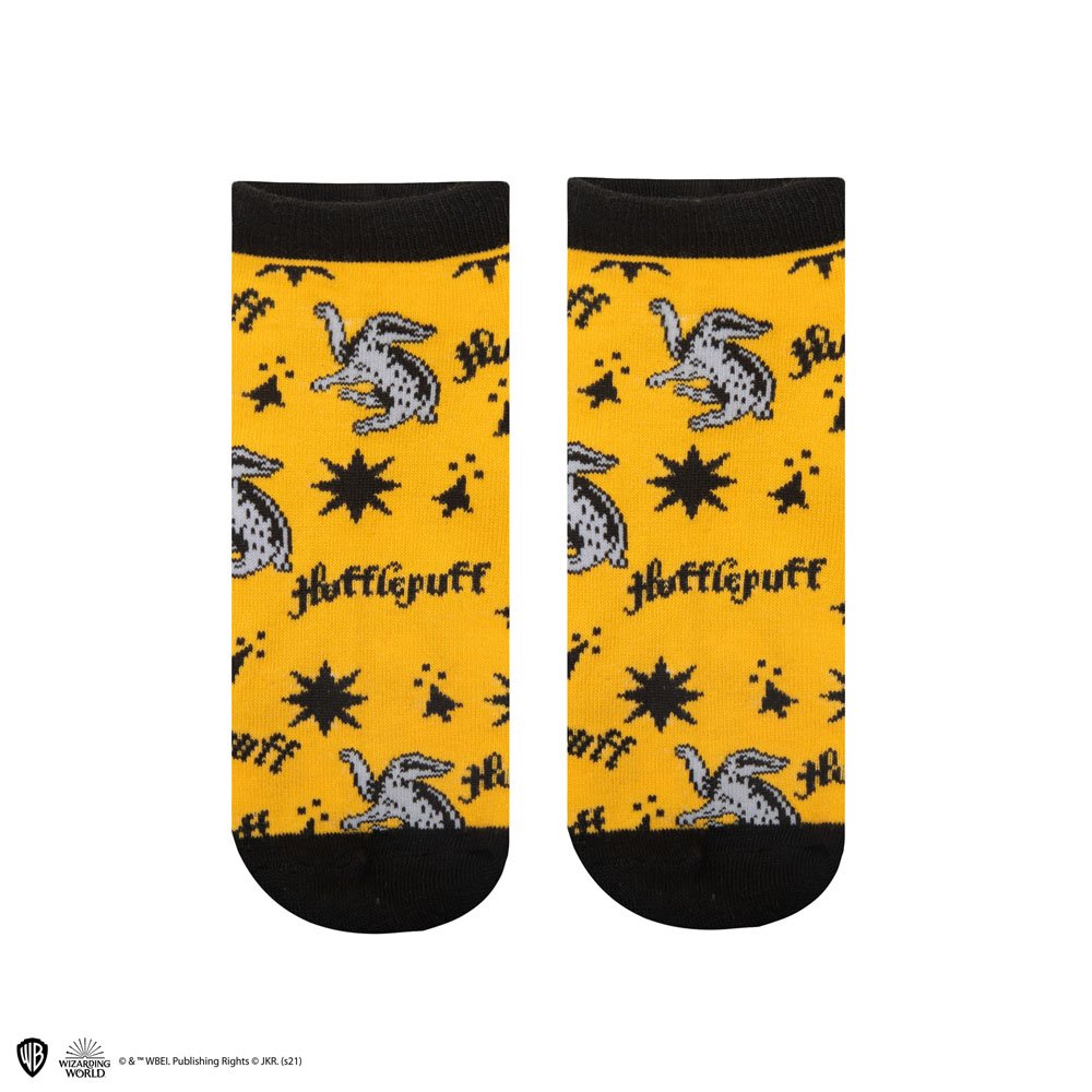 Harry Potter Ankle Socks 3-Pack Hufflepuff 4895205606654