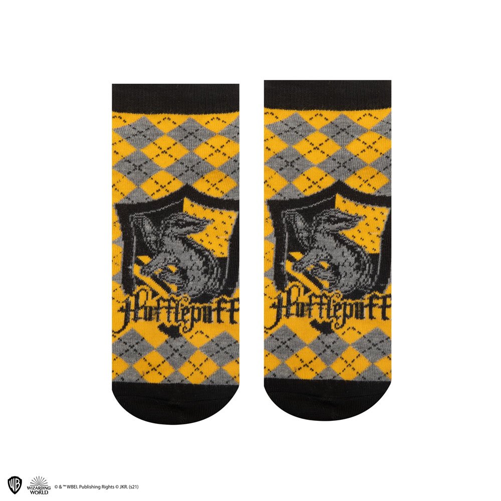 Harry Potter Ankle Socks 3-Pack Hufflepuff 4895205606654