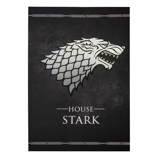 Game of Thrones Notebook House Stark 4895205611436