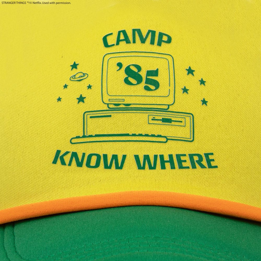 Stranger Things Camp Know Where Baseball Cap 4895205618039
