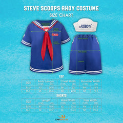Stranger Things: Scoops Ahoy Steve Costume 4895205617957