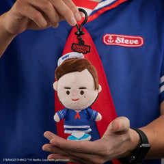 Stranger Things: Steve Scoops Ahoy Plush Keychain 4895205618220