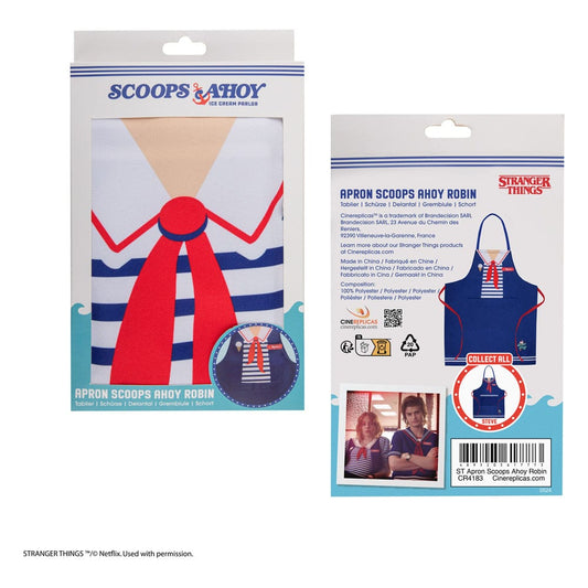 Stranger Things Apron Scoops Ahoy Robin  4895205617773