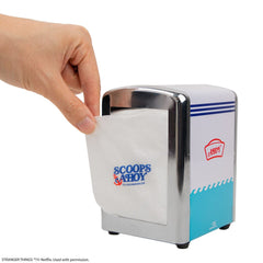 Stranger Things Napkin Dispenser set Scoops Ahoy 4895205617698