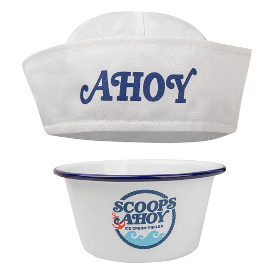 Stranger Things Ice Cream Bowl with Sailor Hat Scoops Ahoy 4895205617704